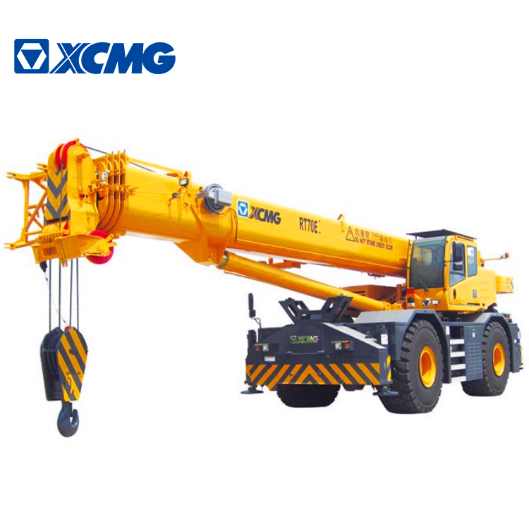 XCMG Official 70 Ton New Off Road Mobile Rough Terrain Cranes RT70E for Sale